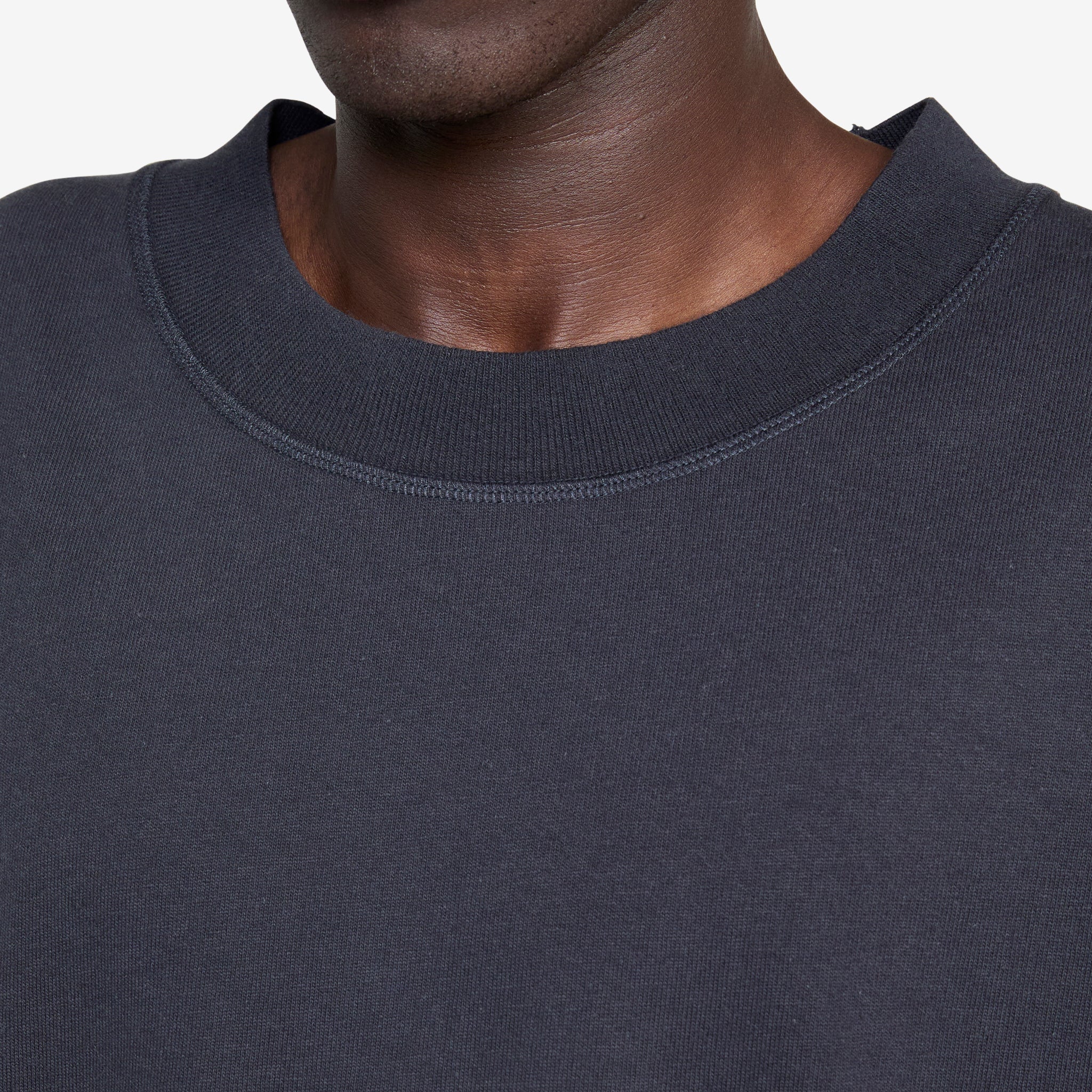 Flatlock Crew T-Shirt for Men - Comfortable & Durable Cotton Tee for Casual Wear, Gym, and Everyday Use
