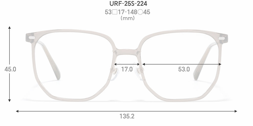 JINS Switch FASHION Combi 224 - Stylish & Comfortable Eyeglasses for Men and Women | Perfect for Work, Reading, and Everyday Use