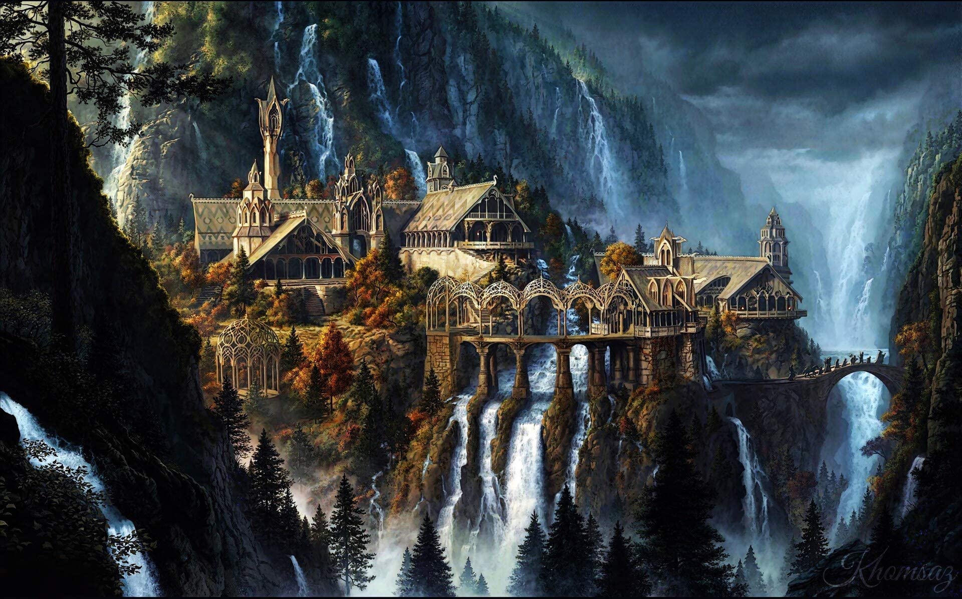 2000 Piece Wooden Jigsaw Puzzle - Lord of The Rings Themed, Educational Puzzle Toy for Adults & Kids (100x70cm) | Perfect for Family Game Nights, Stress Relief & Home Decor