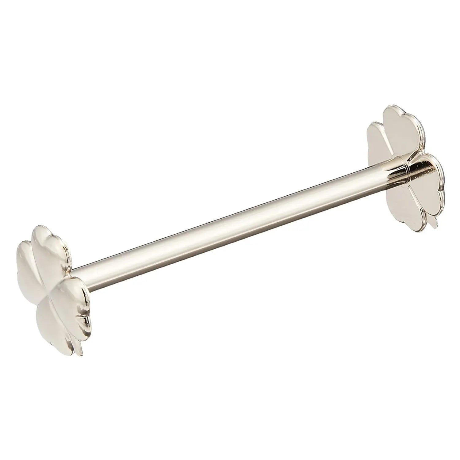 Premium EBM Tin Alloy Clover-Shaped Cutlery Rest - Elegant Tableware Holder for Fine Dining & Dinner Parties