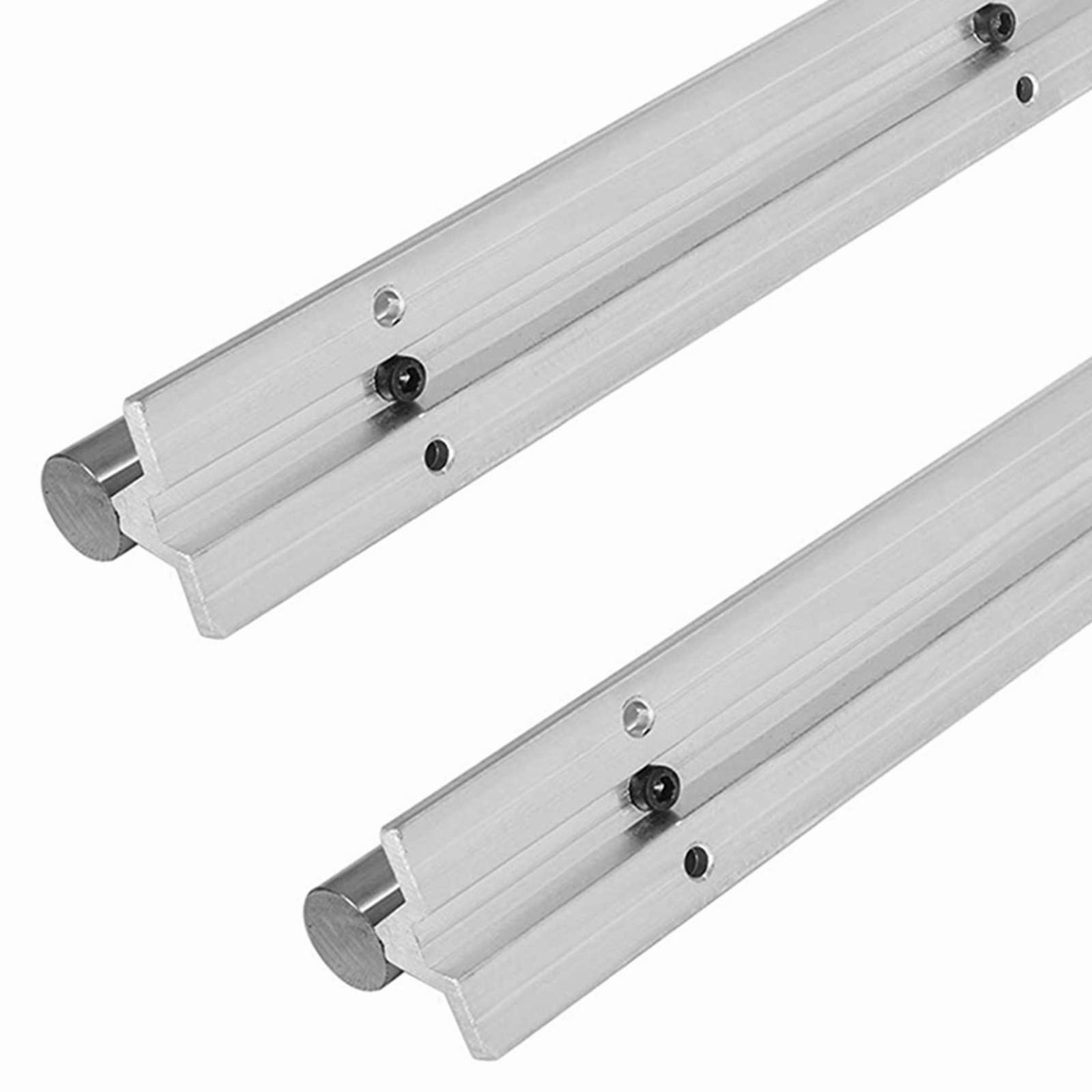 RM1605-300/400/1200mm Ball Screw & SBR20-300/400/1200mm Linear Rail Kit with SBR20UU Block, Nut Housing, Coupling, BK/BF12 Support - High Precision Slide Rail Ballscrew Set for 3D Printers, CNC Machines, DIY Projects - Perfect for CNC Milling, Laser Cutting, and Automation Equipment
