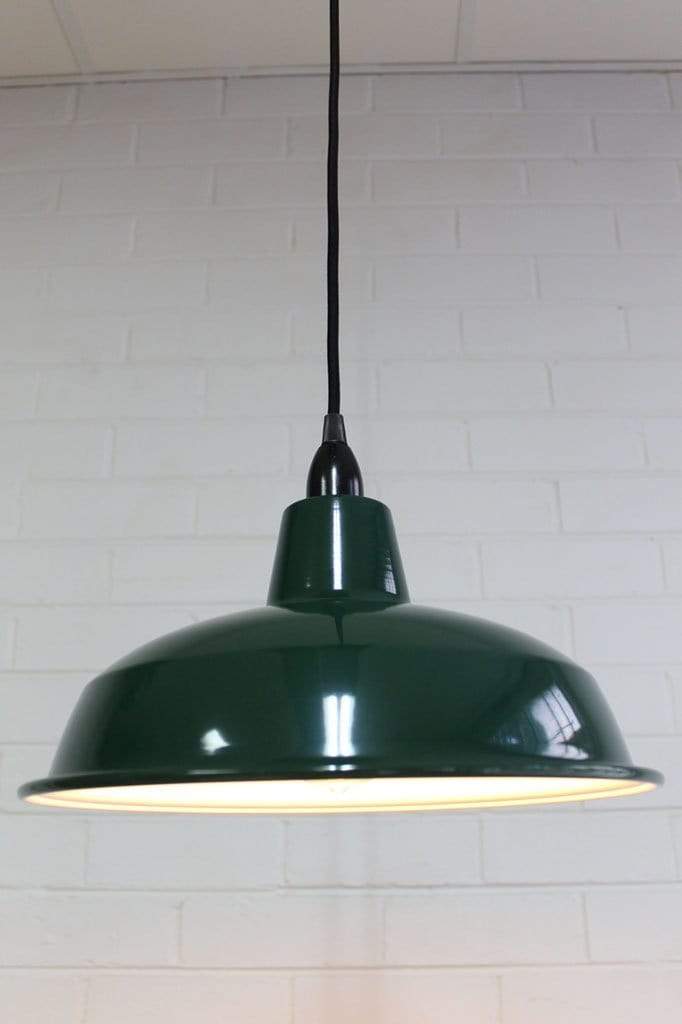 Industrial Warehouse LED Light Shade - Durable Metal Pendant Lighting Fixture for Factories, Garages & Workshops | Energy Efficient & Long-Lasting