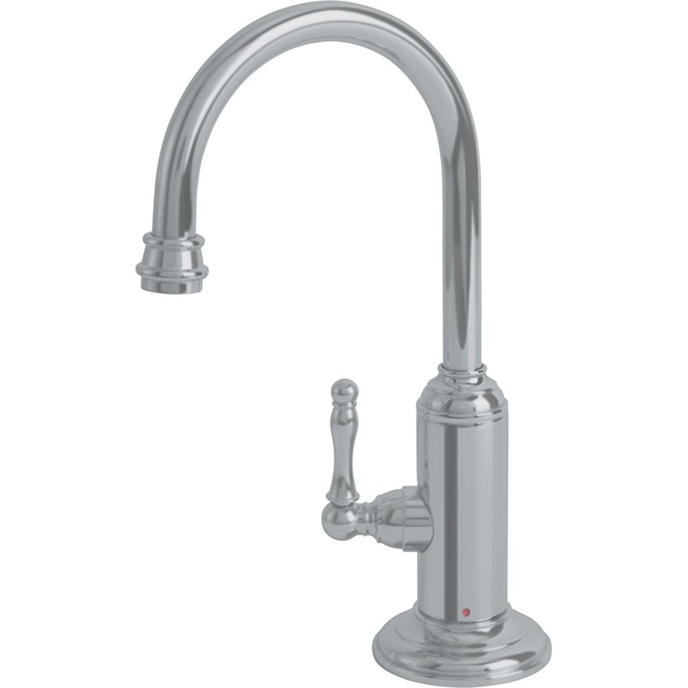 Franke LB12180 Farmhouse Single Handle Under Sink Hot Water Filtration Faucet in Satin Nickel - Perfect for Kitchen, RV & Office Water Purification Systems