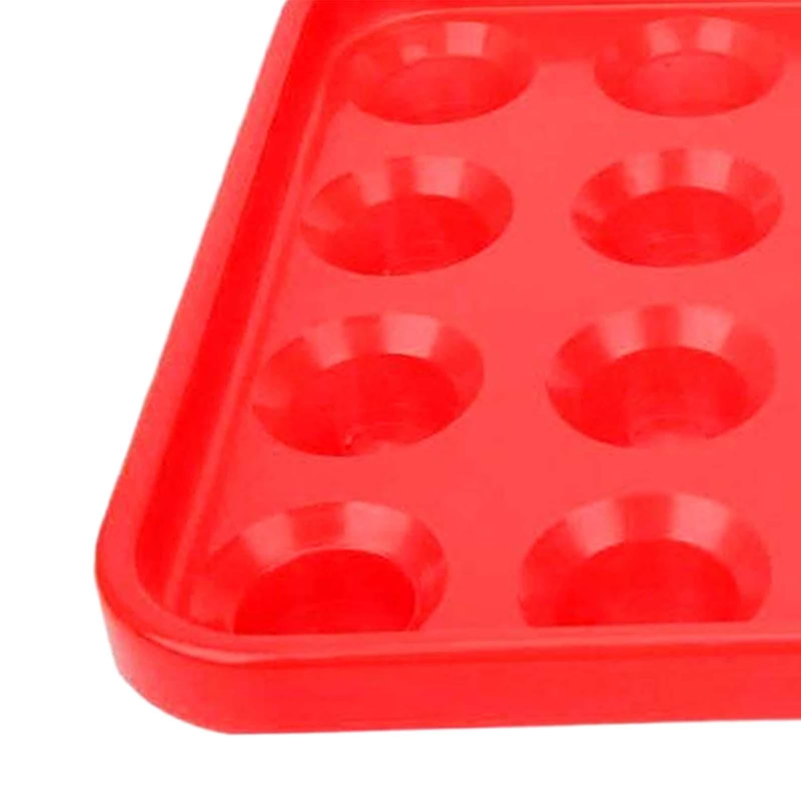 Premium Billiard Ball Holder Tray - 16 Ball Storage Organizer for Pool, Snooker & Game Room Accessories | Perfect for Home Bars, Game Rooms & Pool Halls