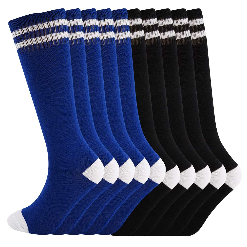 **Best Knee High Socks for Kids - Cotton Soccer Socks for Boys & Girls, Toddler Athletic Socks - Perfect for Sports, School & Everyday Wear**