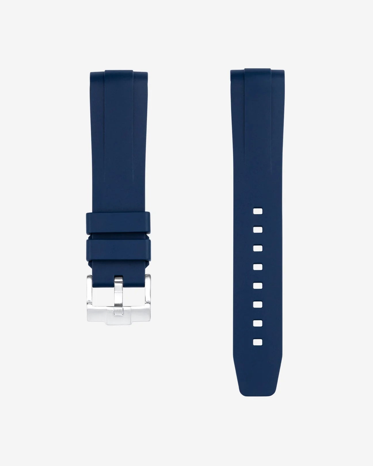 Omega Seamaster Diver 300 42mm Blue Rubber Replacement Strap - Durable & Comfortable Watch Band for Swimming, Diving & Everyday Wear