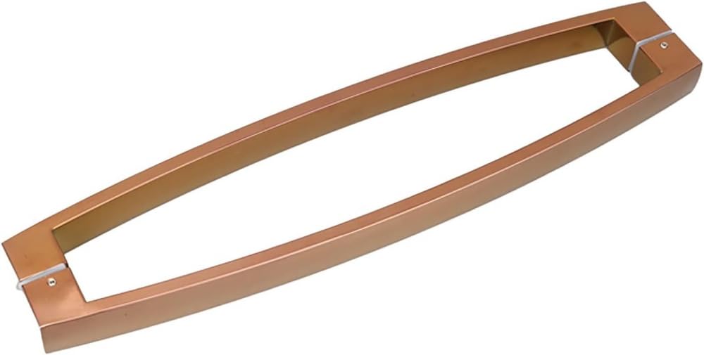 Stainless Steel Push Pull Glass Door Handle - 400mm Bathroom Door Knob Replacement for Old or Damaged Handles - Perfect for Shower Doors, Cabinet Doors, and Office Glass Partitions
