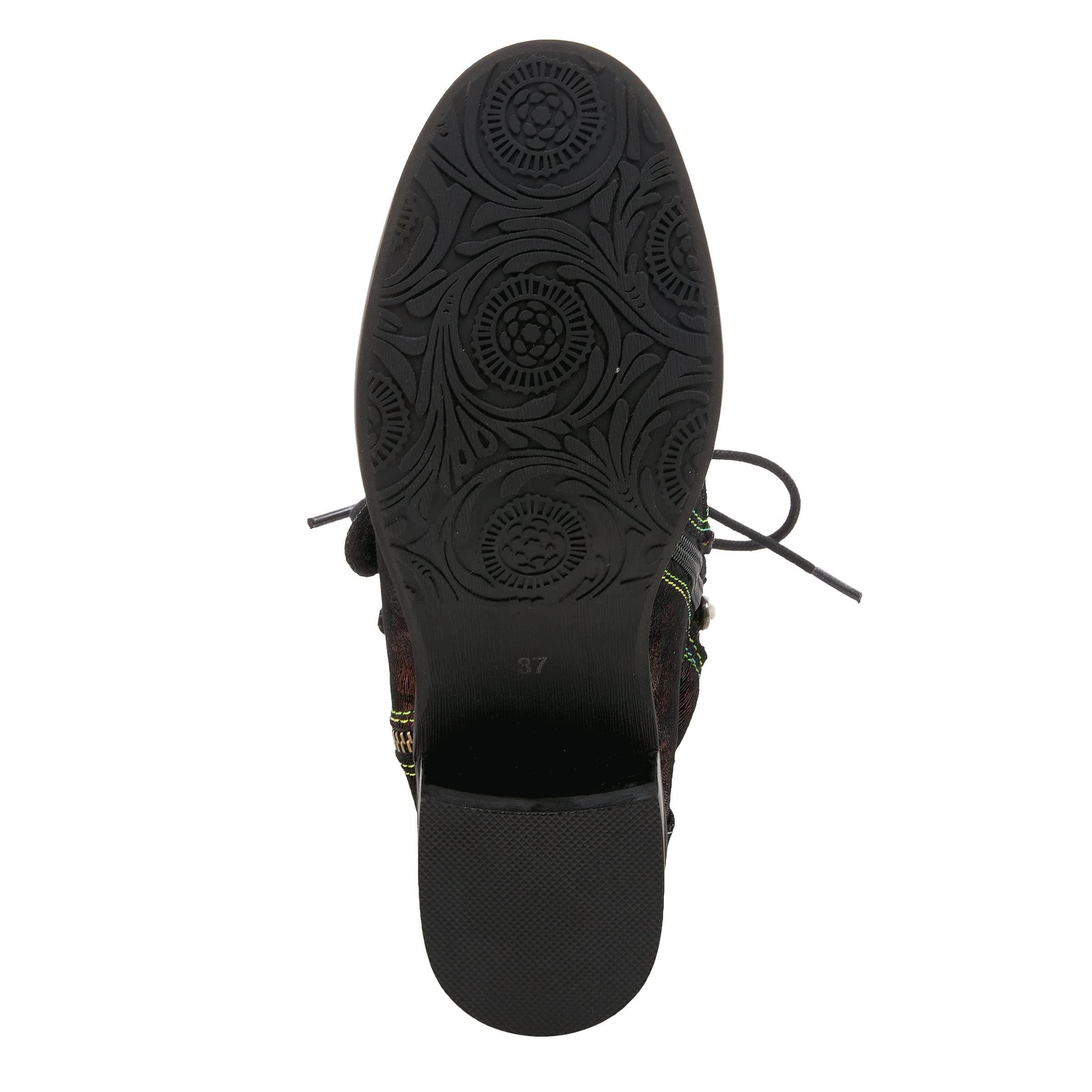 Spring Step L'Artiste Women's Chrissy Bootie - Comfortable Ankle Boots for Women, Fashion Casual & Work Shoes with Cushioned Insole (Great for Office, Walking & Daily Wear)