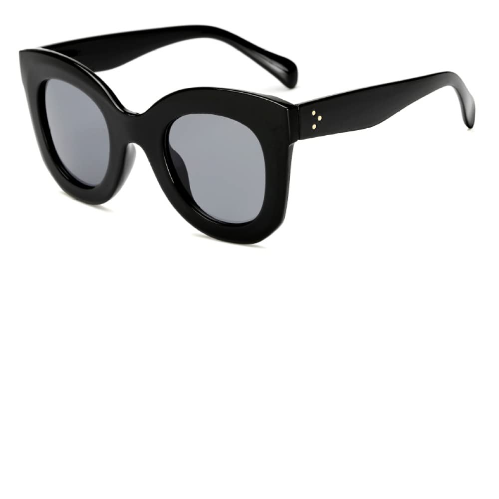 Vintage Cat Eye Sunglasses for Women - UV400 Leopard Print - Perfect for Beach & Outdoors