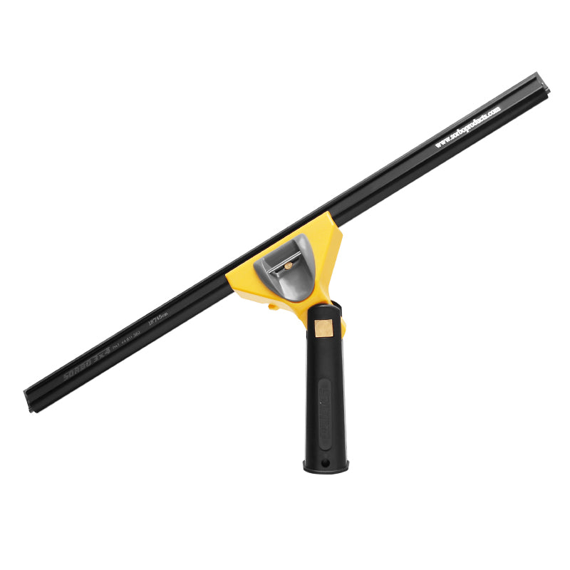 Sorbo Black Mamba Swivel Squeegee Complete - Professional Window Cleaning Tool for Home & Car Glass - Perfect for Streak-Free Cleaning on Windows, Mirrors, and Shower Doors