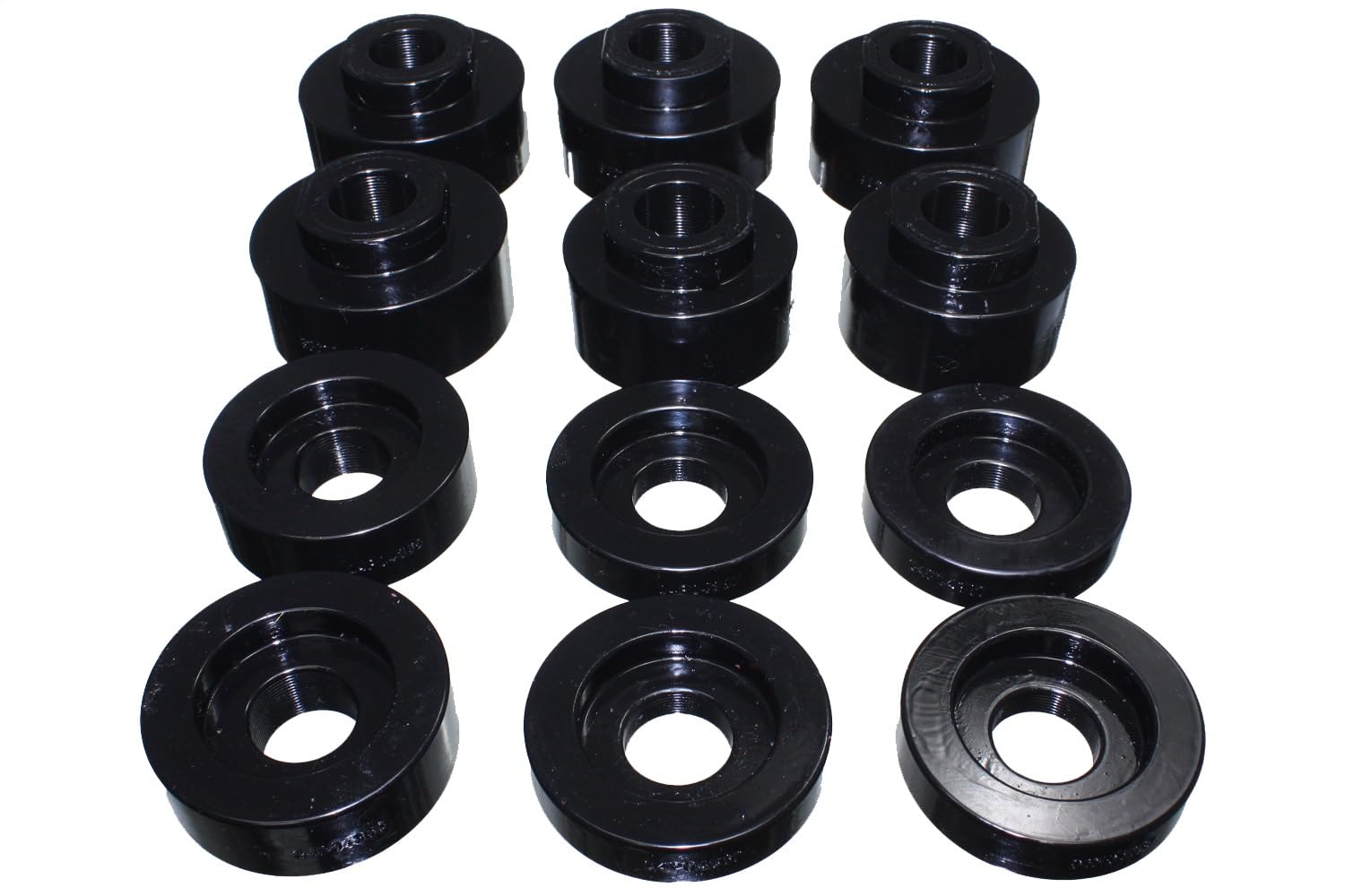 ENERGY SUSPENSION Body Mount Bushings for 08-16 Ford F250 Super Cab - Heavy Duty Replacement for Smooth Ride & Reduced Vibration - Perfect for Off-Roading, Towing & Daily Driving