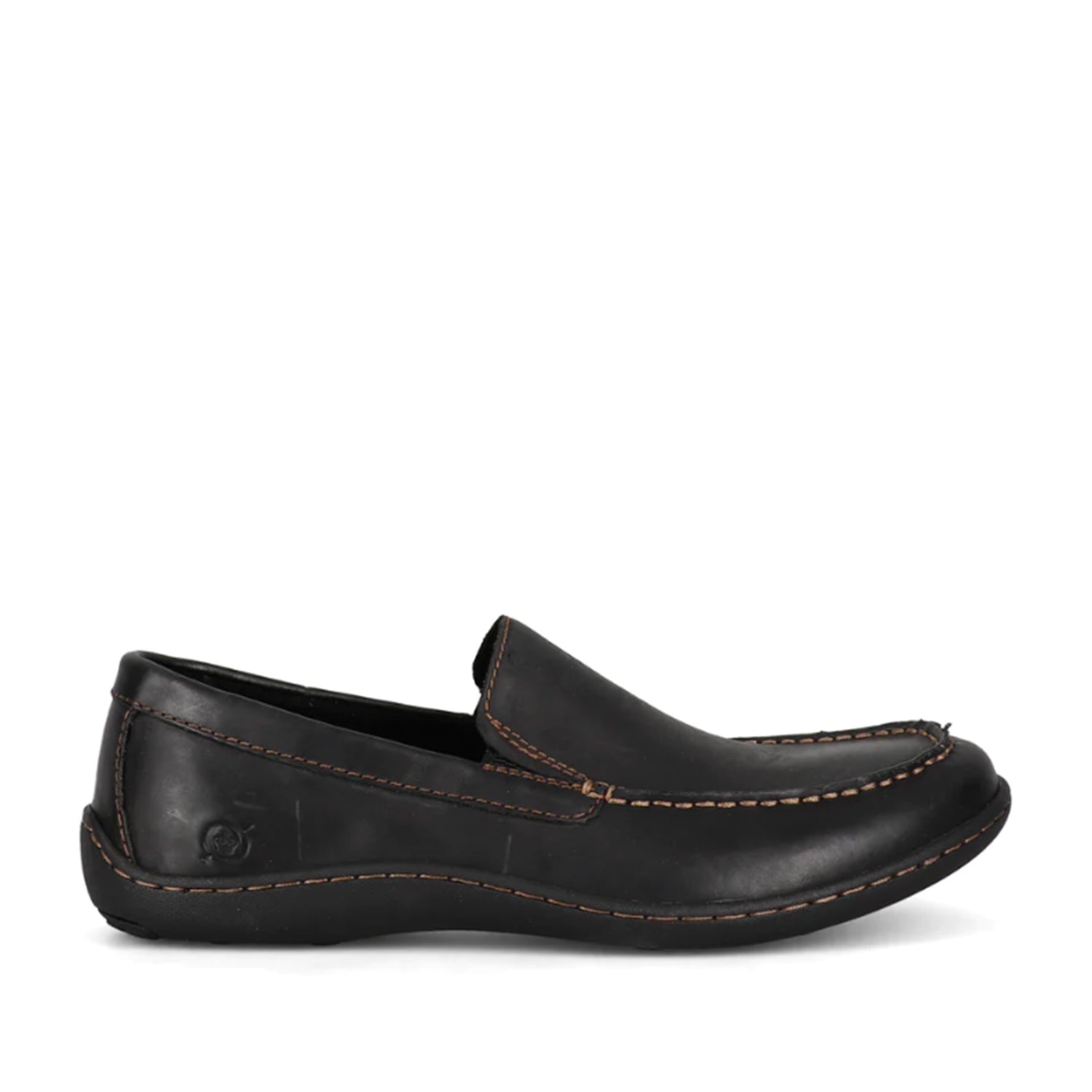 Born Men's Caleb Leather Boots in Black - Stylish & Durable Footwear for Casual Outings, Work & Outdoor Adventures