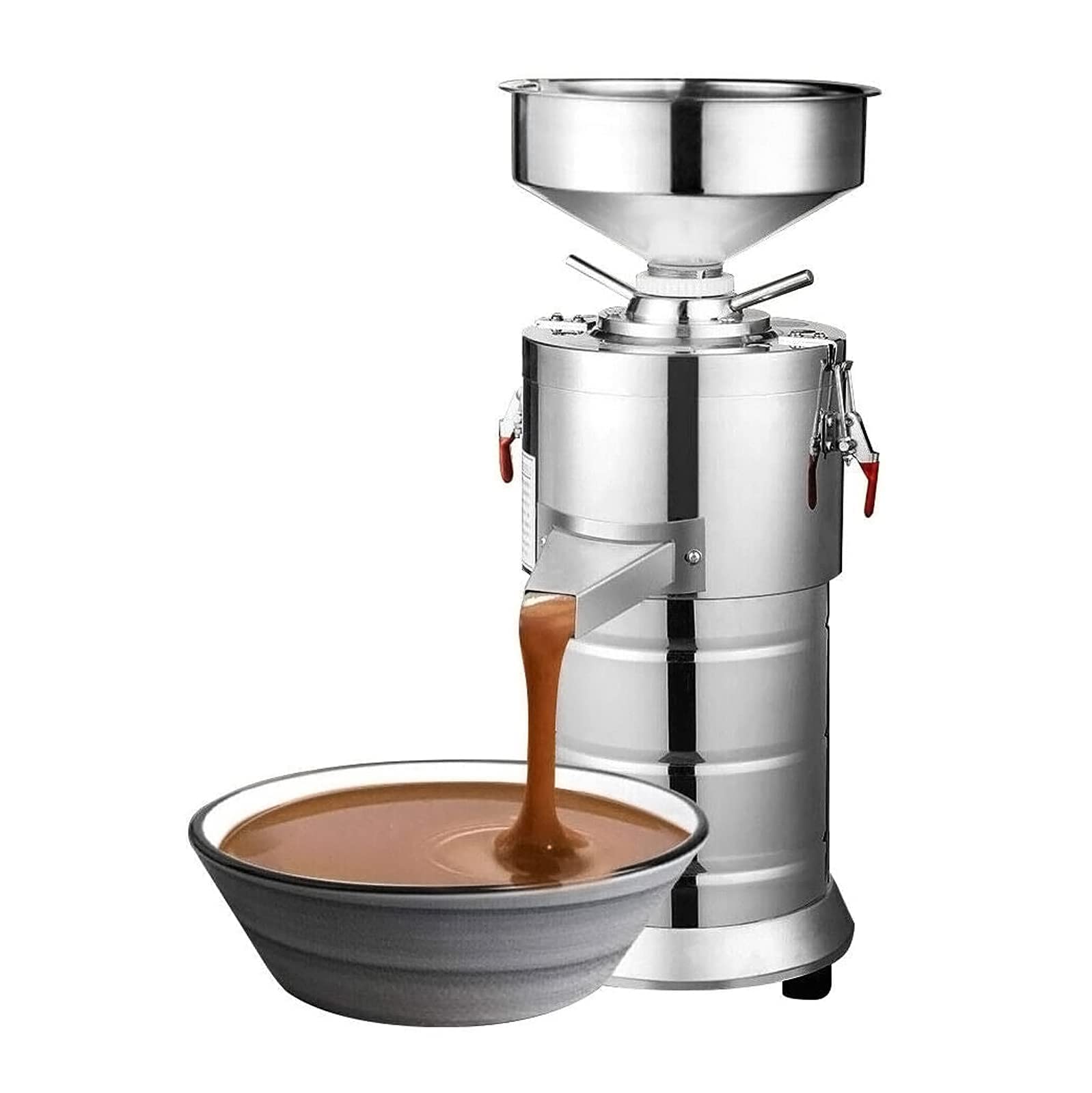 Commercial Electric Peanut Butter Grinder Machine - Stainless Steel Nut Butter Maker for Peanut, Sesame, Walnut, Almond - Perfect for Home Kitchens, Bakeries & Healthy Snack Shops