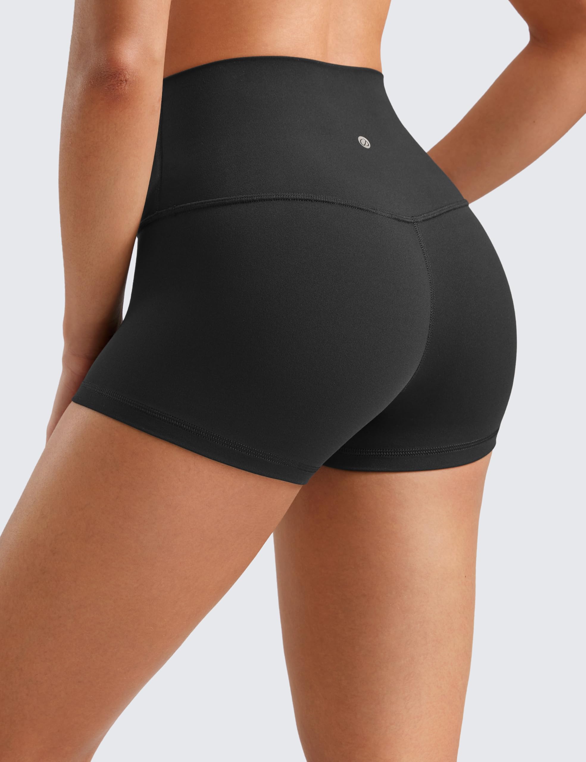 CRZ YOGA Women's Butterluxe High Waist Biker Shorts 2.5