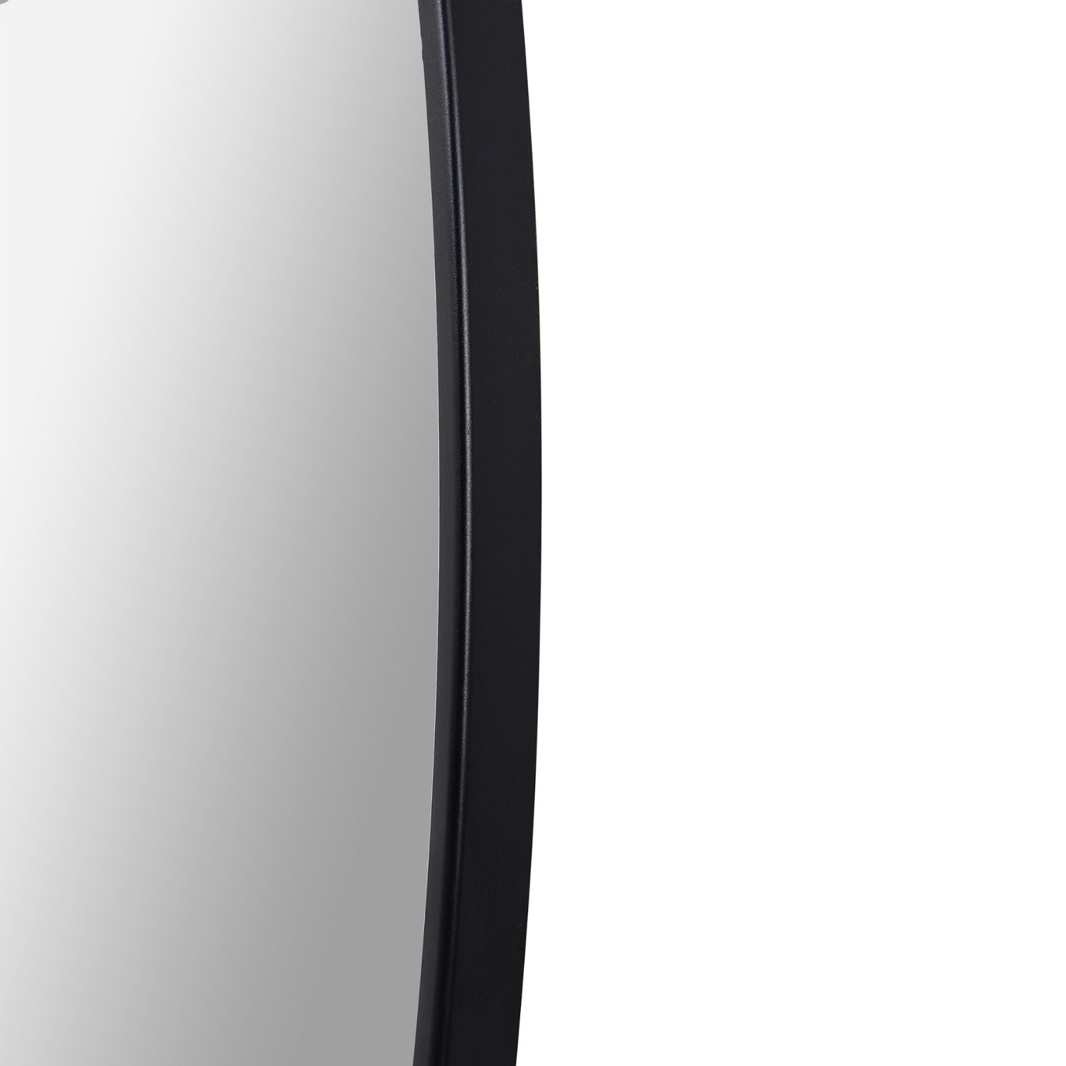 Circinus Round Mirror - Modern Decorative Wall Mirror for Living Room, Bedroom, Bathroom & Entryway - 24 Inch Stylish Home Decor Accent Mirror