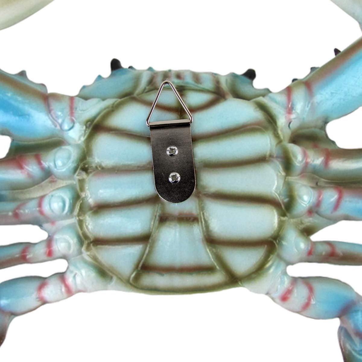 Large Maryland Blue Crab Wall Plaque - Coastal Nautical Decor for Beach House, Tiki Bar & Home | Perfect for Living Room, Patio, or Outdoor Spaces