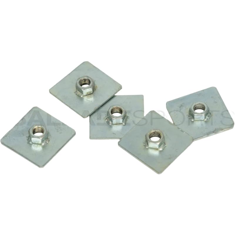 Ballade Sports Harness Eyebolt Reinforcement Plate - 5 Pack for Racing, Off-Road & Towing - Heavy Duty Steel Reinforcement for Enhanced Safety & Durability