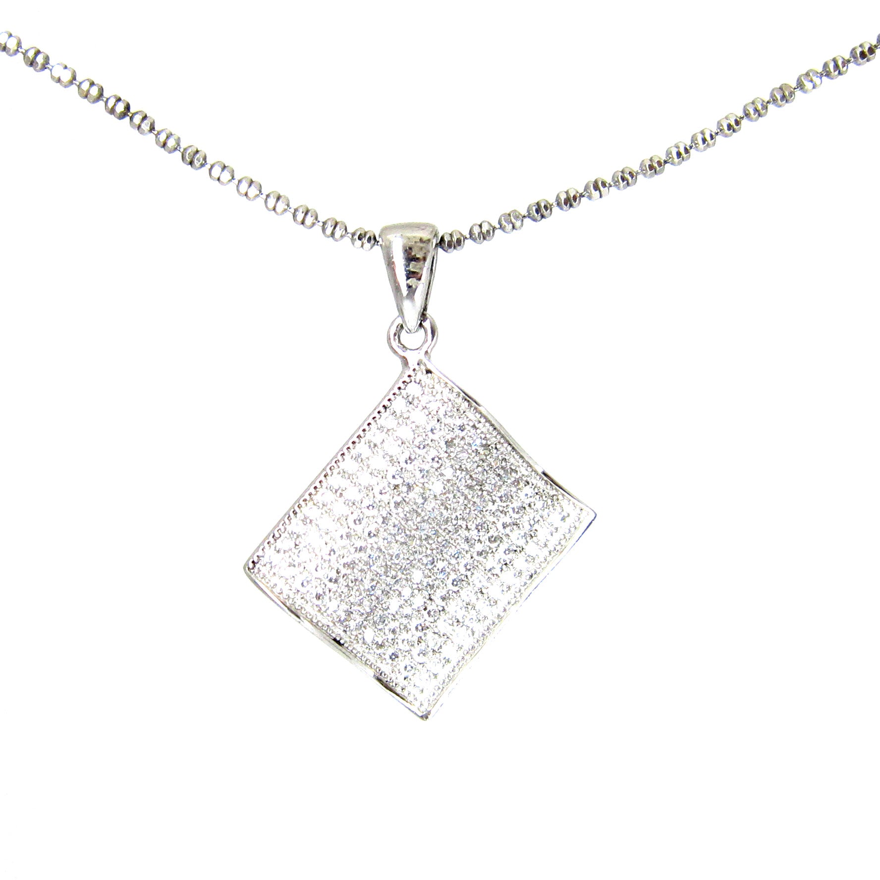 925 Sterling Silver CZ Pendant Necklace for Women - Elegant Cubic Zirconia Jewelry Gift for Birthday, Anniversary & Valentine's Day | Perfect for Party, Wedding & Everyday Wear
