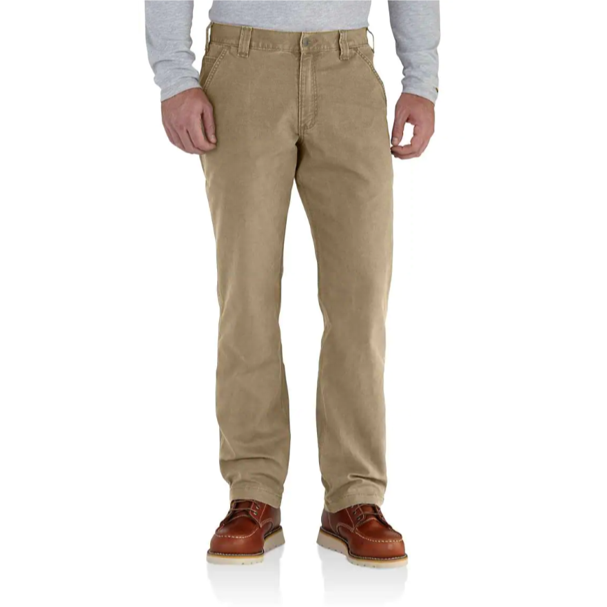 Carhartt Rugged Flex® Canvas Rigby Work Pants 102291 - Durable Men's Workwear for Construction, Landscaping & Outdoor Jobs | Heavy-Duty Comfort & Flexibility