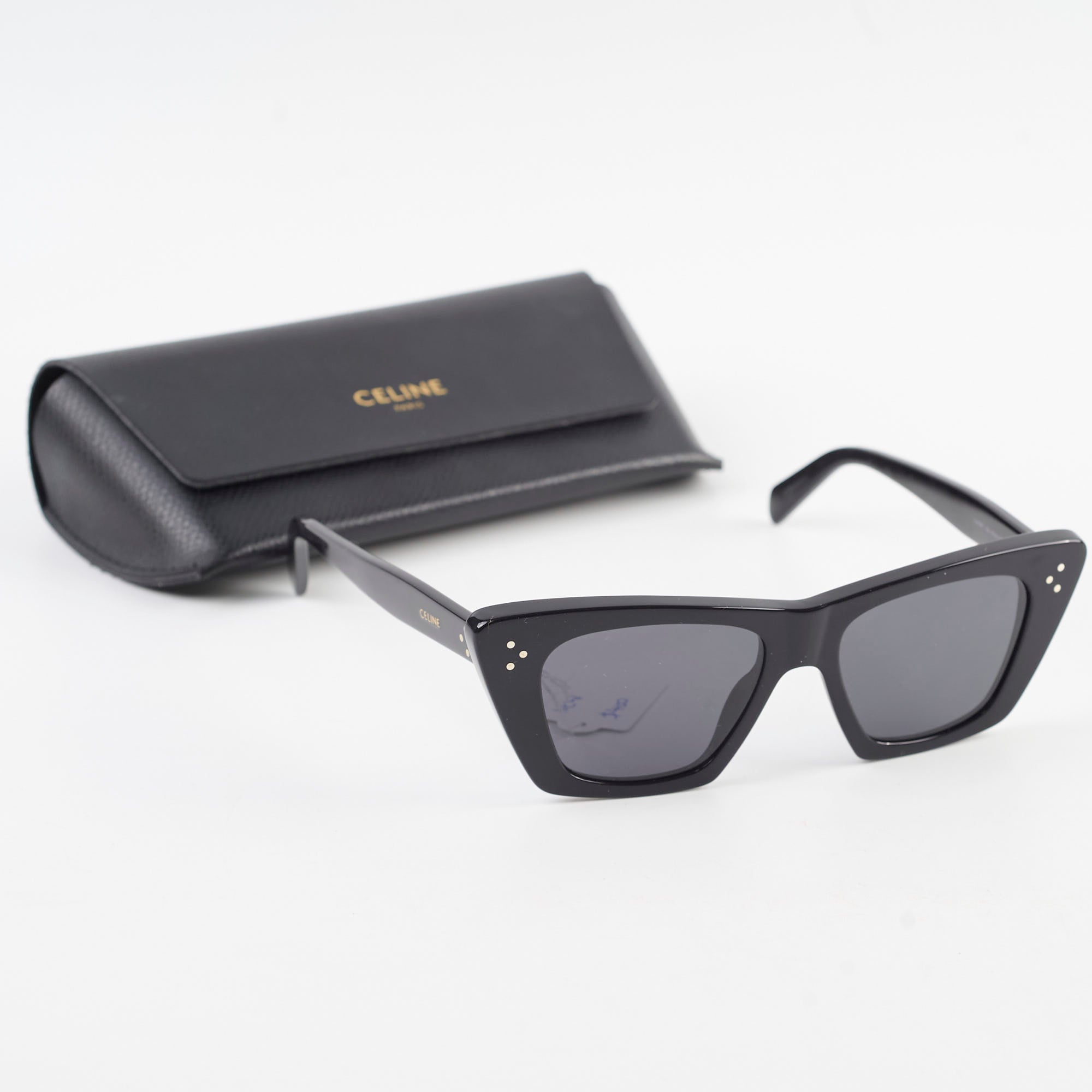 Celine Black Sunglasses for Women - Luxury Designer Shades for Fashion & UV Protection - Perfect for Outdoor Activities, Travel & Summer Style