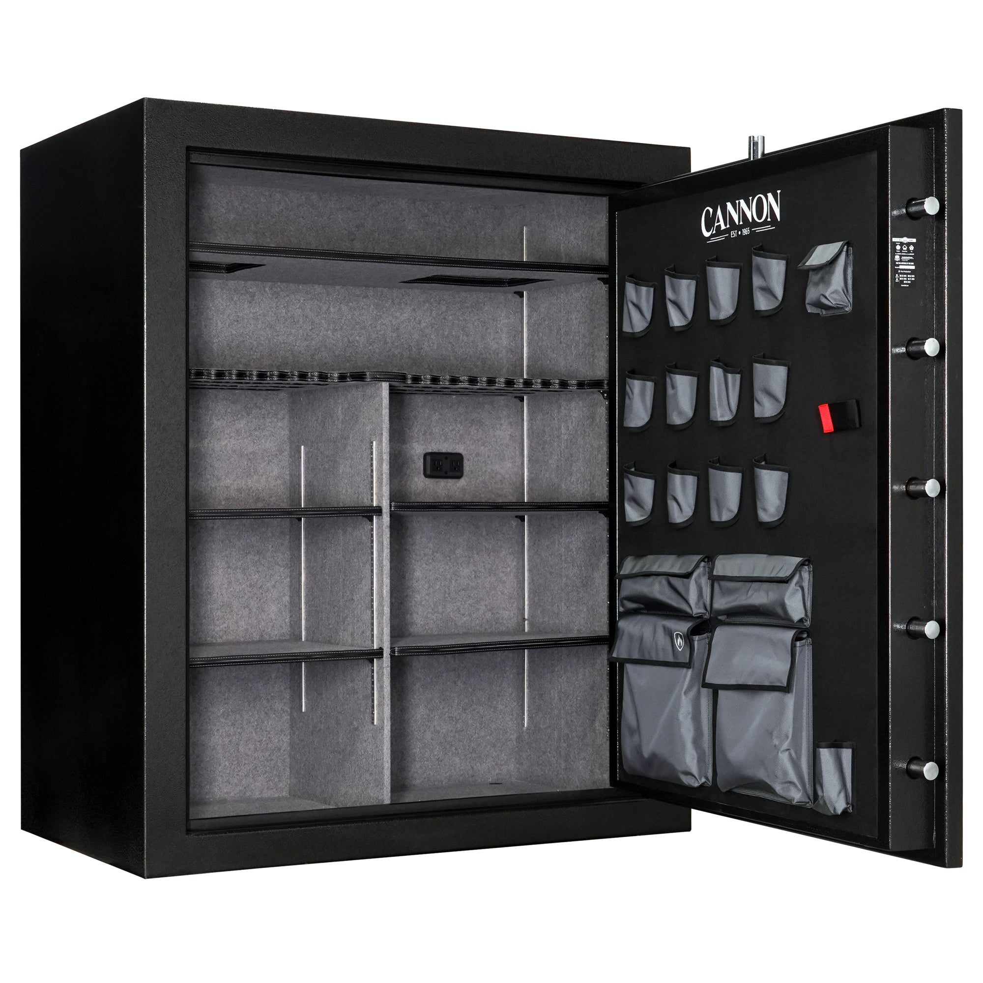 Cannon FD5950 H23FBC 23 DS Fortified Series 80 Gun Safe - Heavy Duty Fireproof & Burglar Proof Safe for Home, Office & Gun Storage