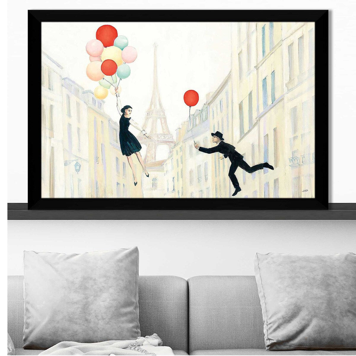 Aloft In Paris I by Julia Purinton - Premium Acrylic Wall Art Print - Perfect for Living Room, Bedroom & Office Decor