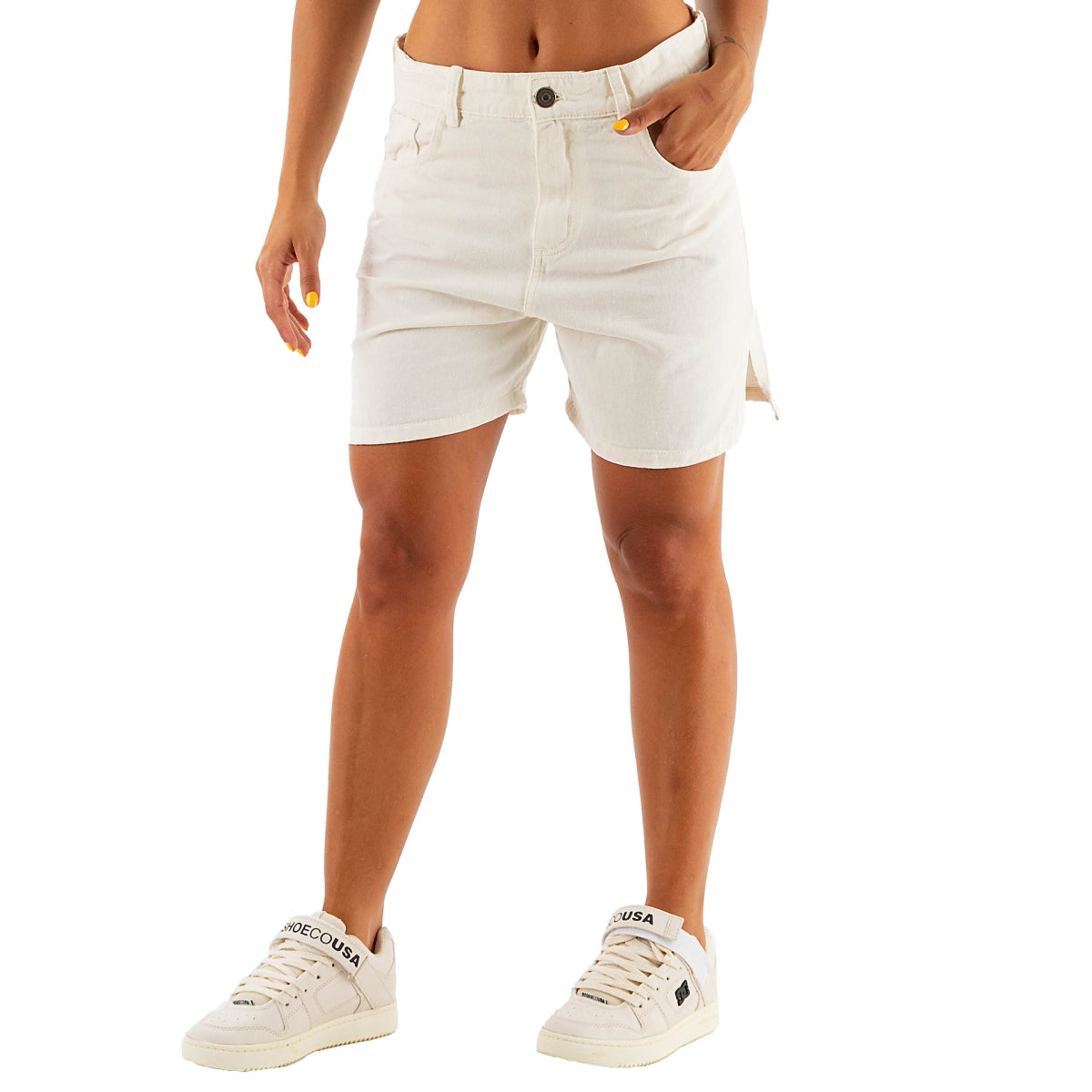 Bermuda DC Amelie Women's Casual Shorts - Comfortable & Stylish for Summer, Beach, and Travel