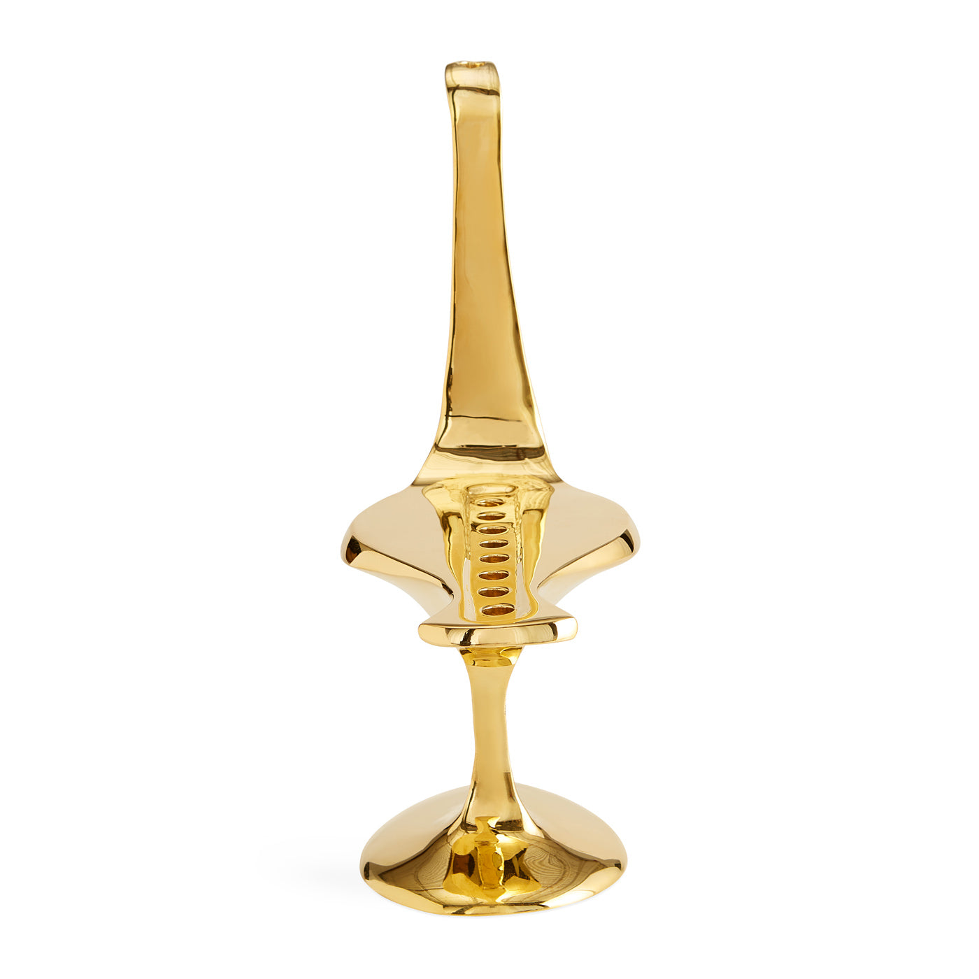 Handmade Brass Bird Menorah - Elegant Hanukkah Candle Holder for Jewish Holiday Decor & Home Table Centerpiece