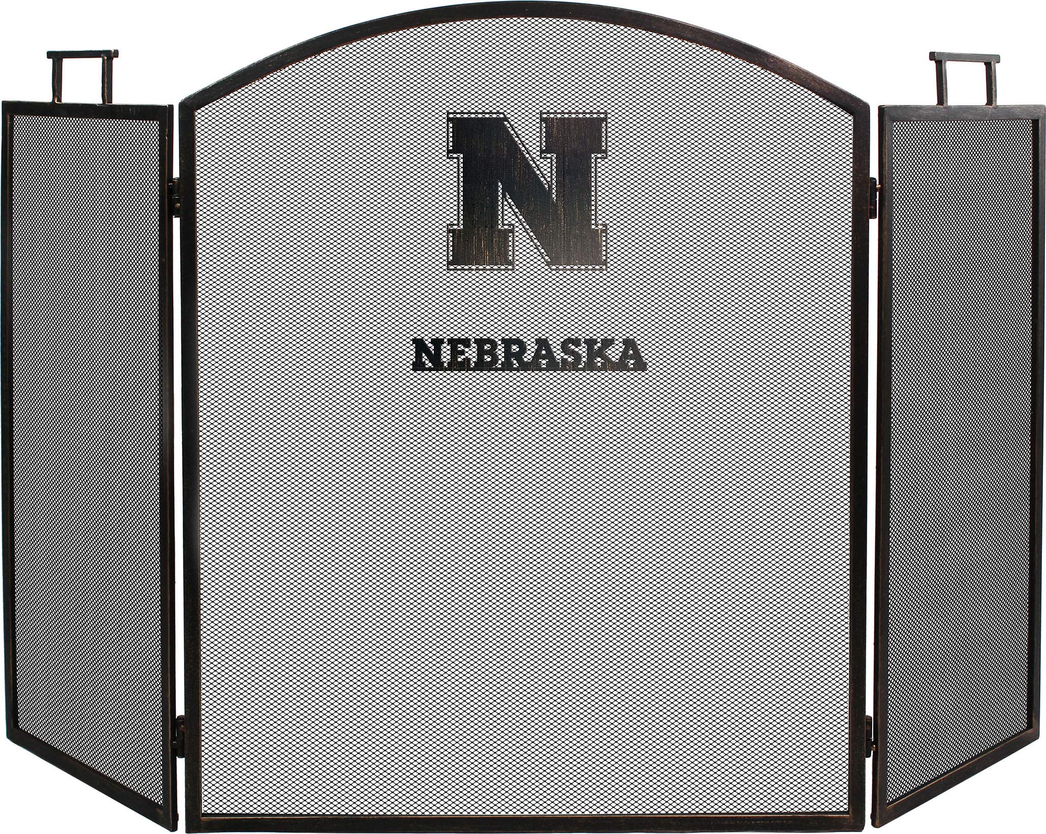Official NCAA Licensed Fireplace Screen - College Sports Team Decor for Game Day & Home Decor - Perfect for Living Room, Man Cave, and Sports Bar