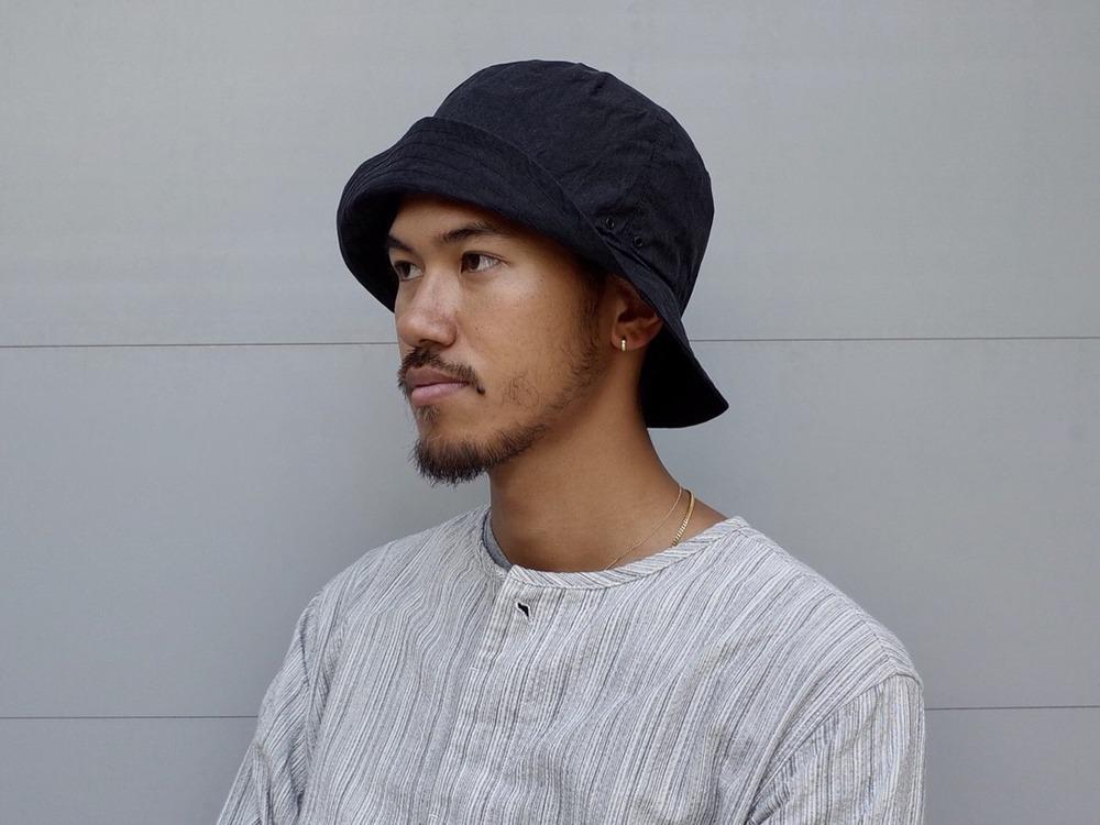 Indigo Cotton/Nylon Bucket Hat for Men & Women - Sun Protection, Outdoor Activities, Beach & Travel Accessories