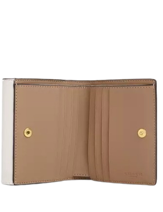 Coach Eliza Small Wallet in Signature Canvas - Stylish & Compact Women's Wallet for Everyday Use, Travel & Gifting
