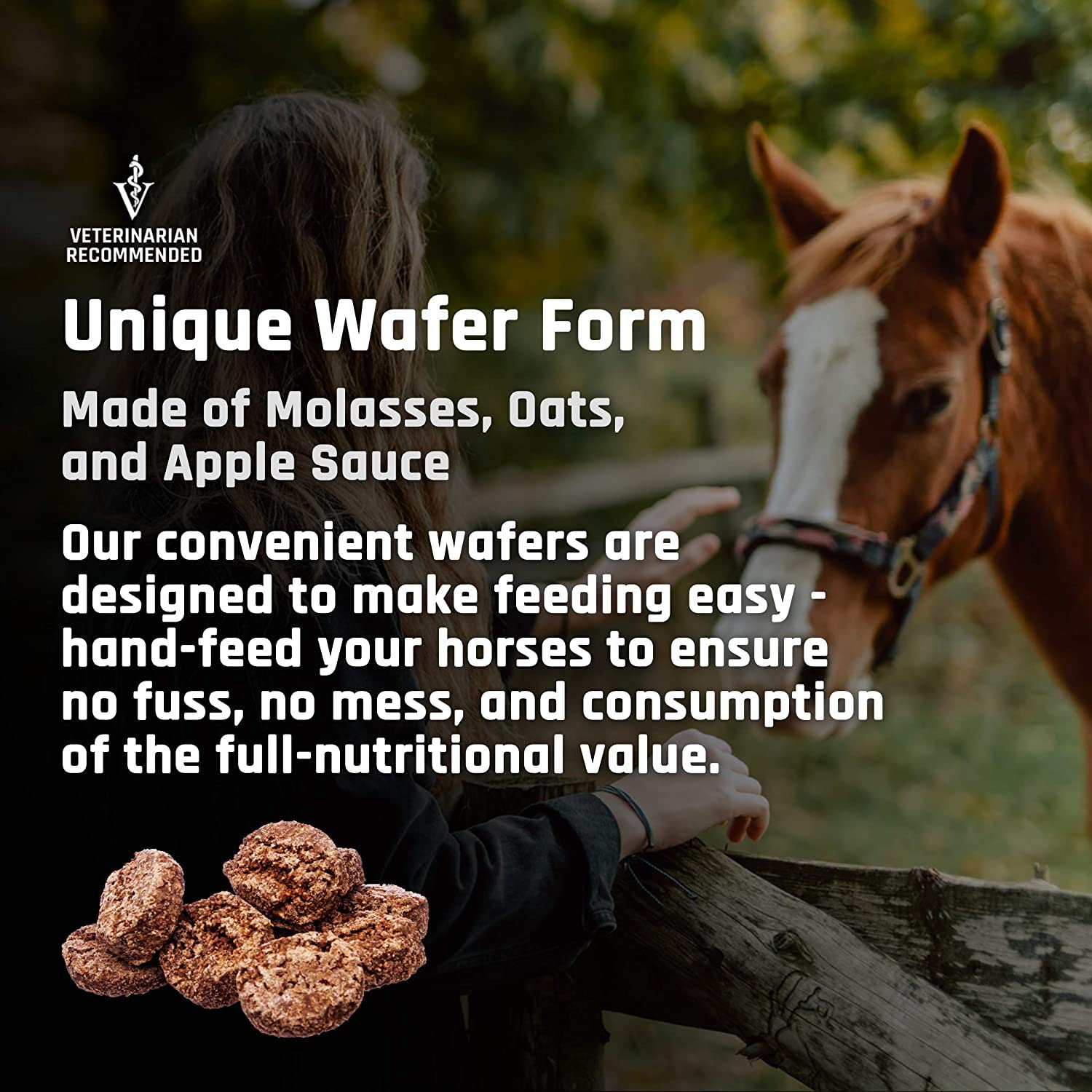 Majesty's Flex HA Wafers - Premium Horse Joint Supplement with Hyaluronic Acid, Glucosamine, Vitamin C & Yucca for Equine Mobility - 2 Pack (120 Count) - Ideal for Senior Horses & Performance Horses with Joint Discomfort