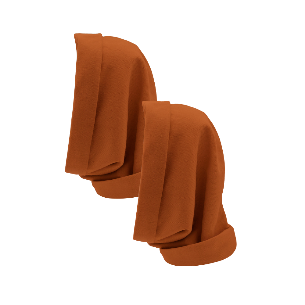 Hairbrella Satin Lined Waterproof Infinity Rain Scarf - 2 Pack Bundle for Women, Fashionable Hair Protection in Rainy Weather | Perfect for Commuting, Outdoor Activities & Bad Hair Days