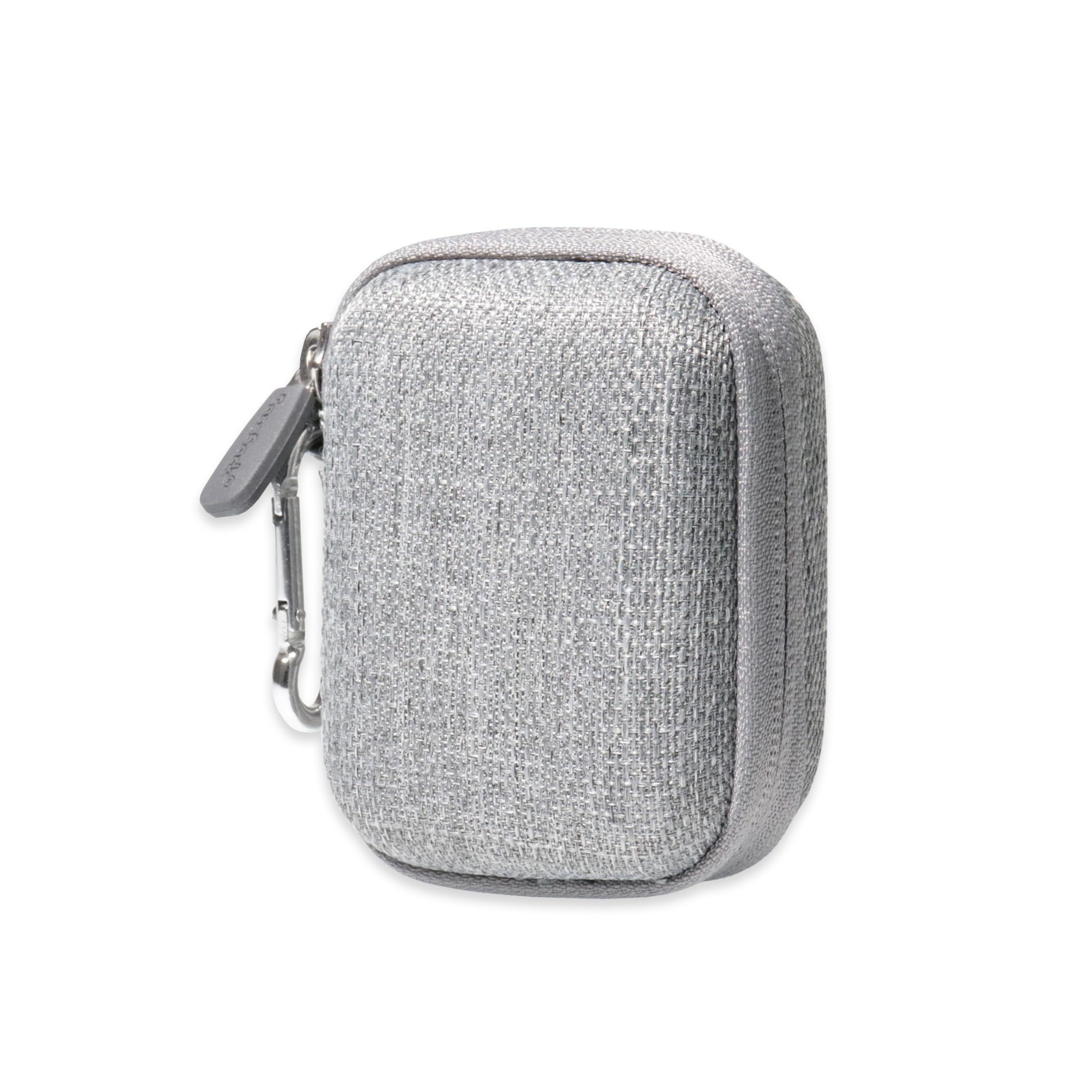 Premium Tweed Gray Earbuds Case for Sennheiser Momentum True Wireless & Wireless 2 - Durable Protective Cover for Bluetooth Earbuds - Perfect for Travel, Gym & Daily Use