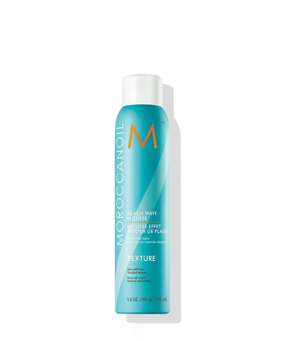 Moroccanoil Beach Wave Mousse 175ml - Texturizing Hair Foam for Effortless Beachy Waves & Volume | Perfect for Summer, Vacations & Everyday Boho Style