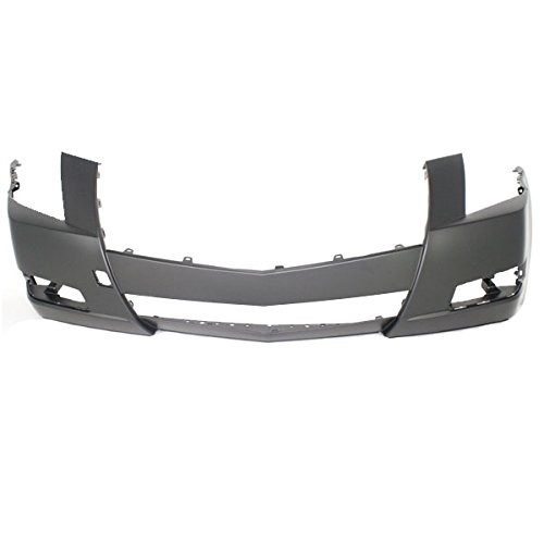 CAPA 08-14 CTS Non-HID Headlamp Front Bumper Cover Primed GM1000855 25793663 - Perfect Replacement for Chevy CTS Front End Repair & Restoration