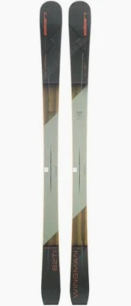 Elan Wingman 82 TI Men's All-Mountain Skis 2025 - Perfect for Groomed Runs, Powder & Freeride | Advanced Skiing Performance