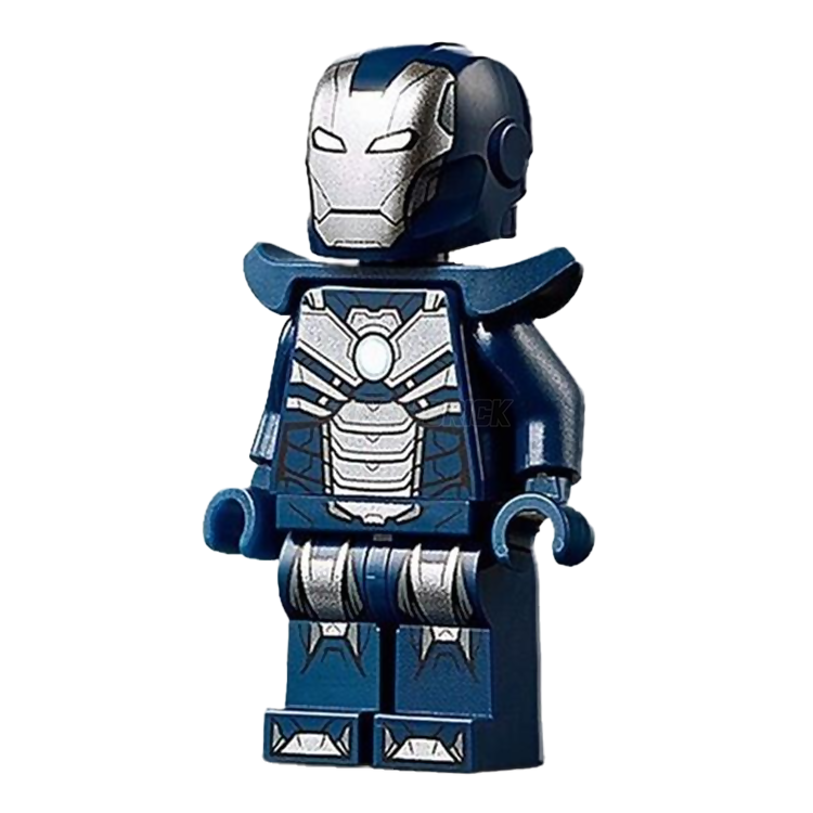 LEGO Minifigure Iron Man Tazer Armor - Avengers Superhero Collectible with Transparent Head [MARVEL] | Perfect for Display, Gifts & Marvel Fans