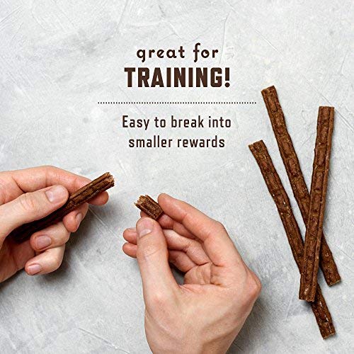 Rocco & Roxie Chicken Jerky Dog Treats for All Breeds - Soft & Healthy Training Snacks for Puppies, Adult & Senior Dogs - 1lb Bag - Perfect for Reward, Training & Daily Treats
