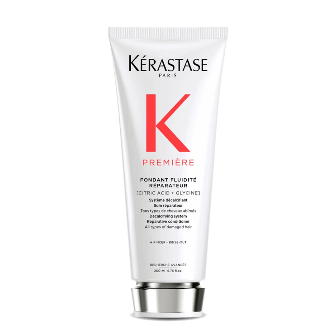 Kerastase Premiere Fondant Fluidite Reparateur - Repairing Hair Serum for Damaged Hair - Smooth & Shine Treatment for Dry, Frizzy Hair - Use After Shower for Best Results