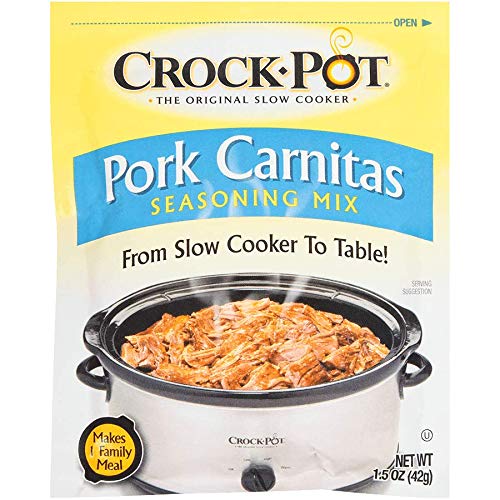 Best Crock Pot Pork Carnitas Seasoning Mix - 3 Pack (1.5 oz Each) | Authentic Mexican Spice Blend for Slow Cooker, Tacos, Burritos & Meal Prep | Easy Flavor Boost for Pulled Pork & Family Dinners