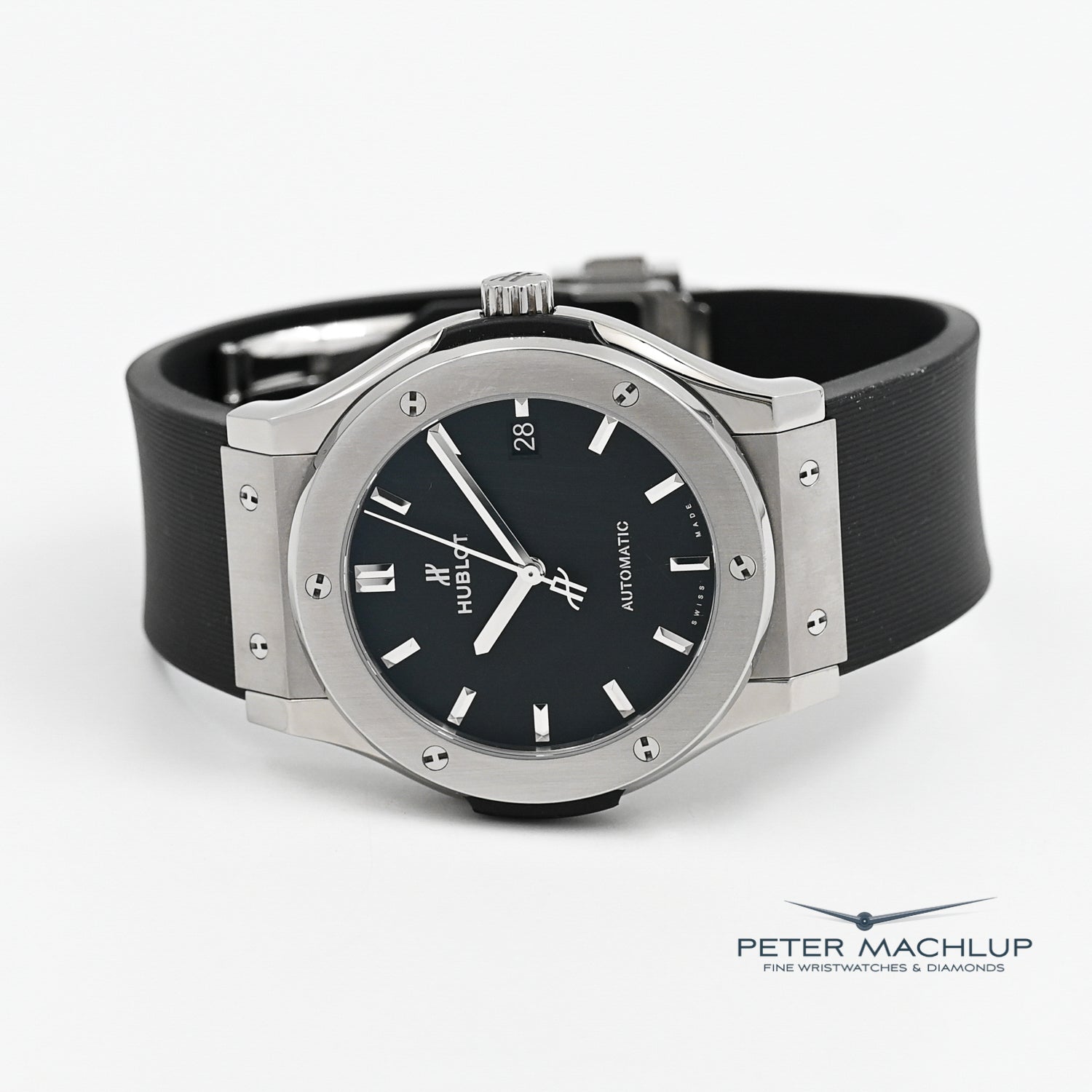 Hublot Classic Fusion 45mm Men's Luxury Watch - Titanium Case & Sapphire Crystal - 2022 New Model | Perfect for Business, Gifts & Special Occasions