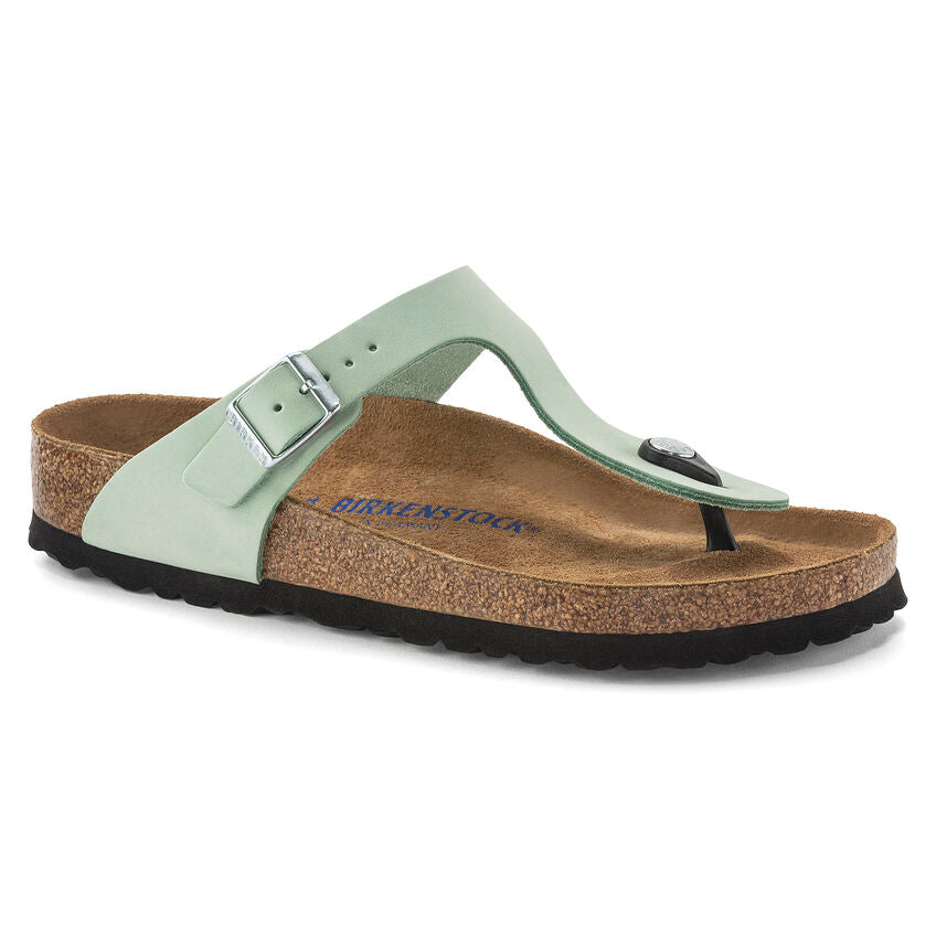 Birkenstock Gizeh Soft Footbed Sandals - Comfortable Nubuck Leather Slides for Women & Men | Perfect for Summer, Beach, and Casual Wear
