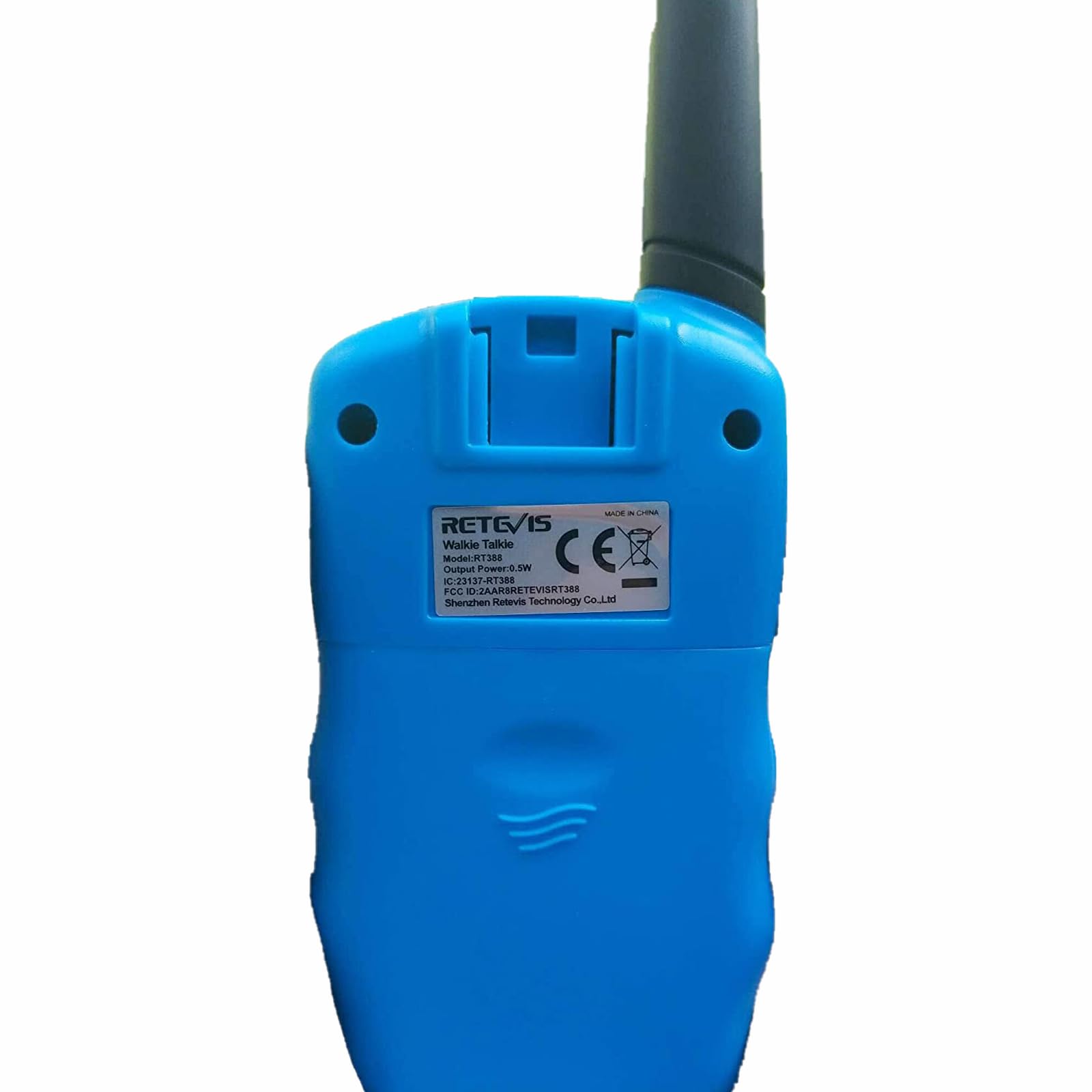 Retevis RT388 Kids Walkie Talkies - Long Range FRS Radios for Boys & Girls Ages 6-12 | Toy Gift for Birthday, Christmas & Outdoor Adventures (Blue 1 Pair) - Perfect for Camping, Hiking & Backyard Play