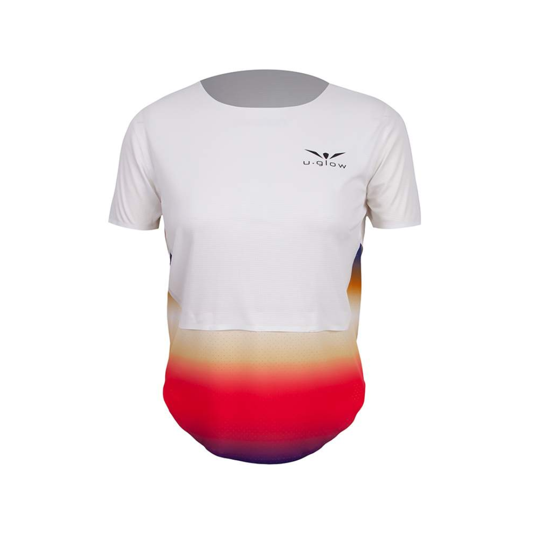 Uglow Women's Vapor Tee - Lightweight Moisture-Wicking Workout Top for Running, Yoga & Gym - Breathable Athletic Shirt for Active Lifestyles