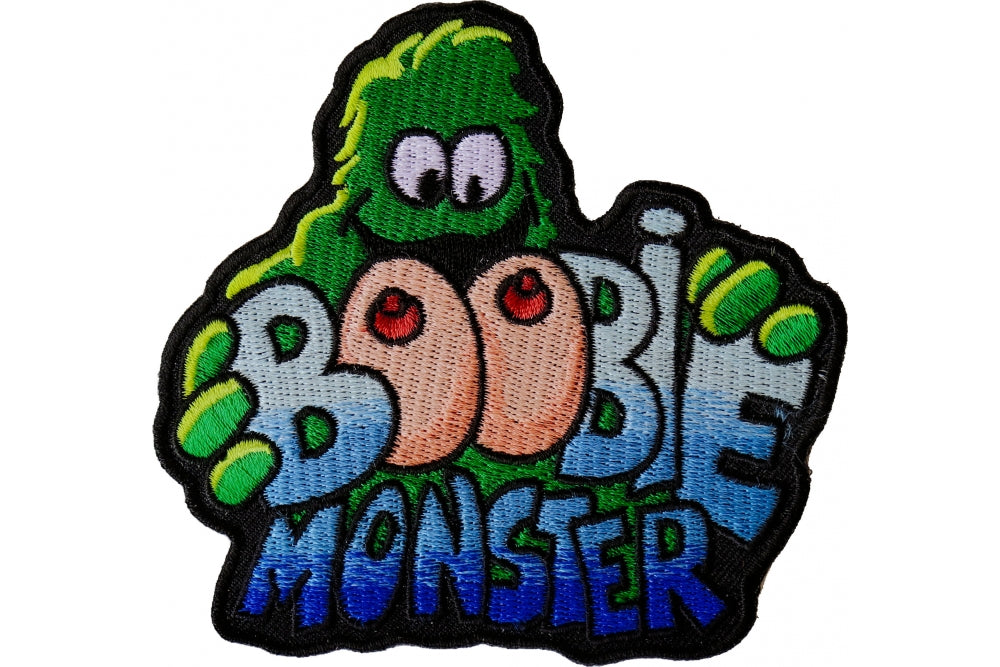 Boobie Monster Patch - Fun & Playful Iron-On Patches for DIY Clothing, Bags & Accessories - Perfect for Cosplay, Costumes & Unique Fashion Statements