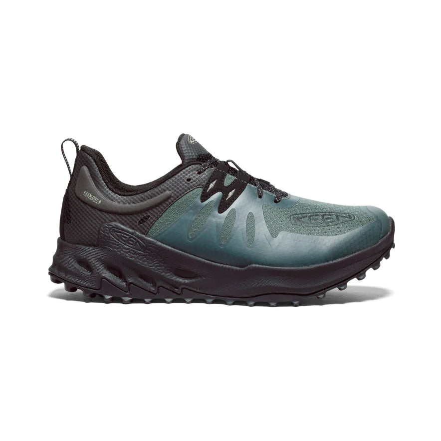 Men's Zionic WP Waterproof Hiking Shoes - Dark Forest/Black - Perfect for Outdoor Adventures & Trail Running