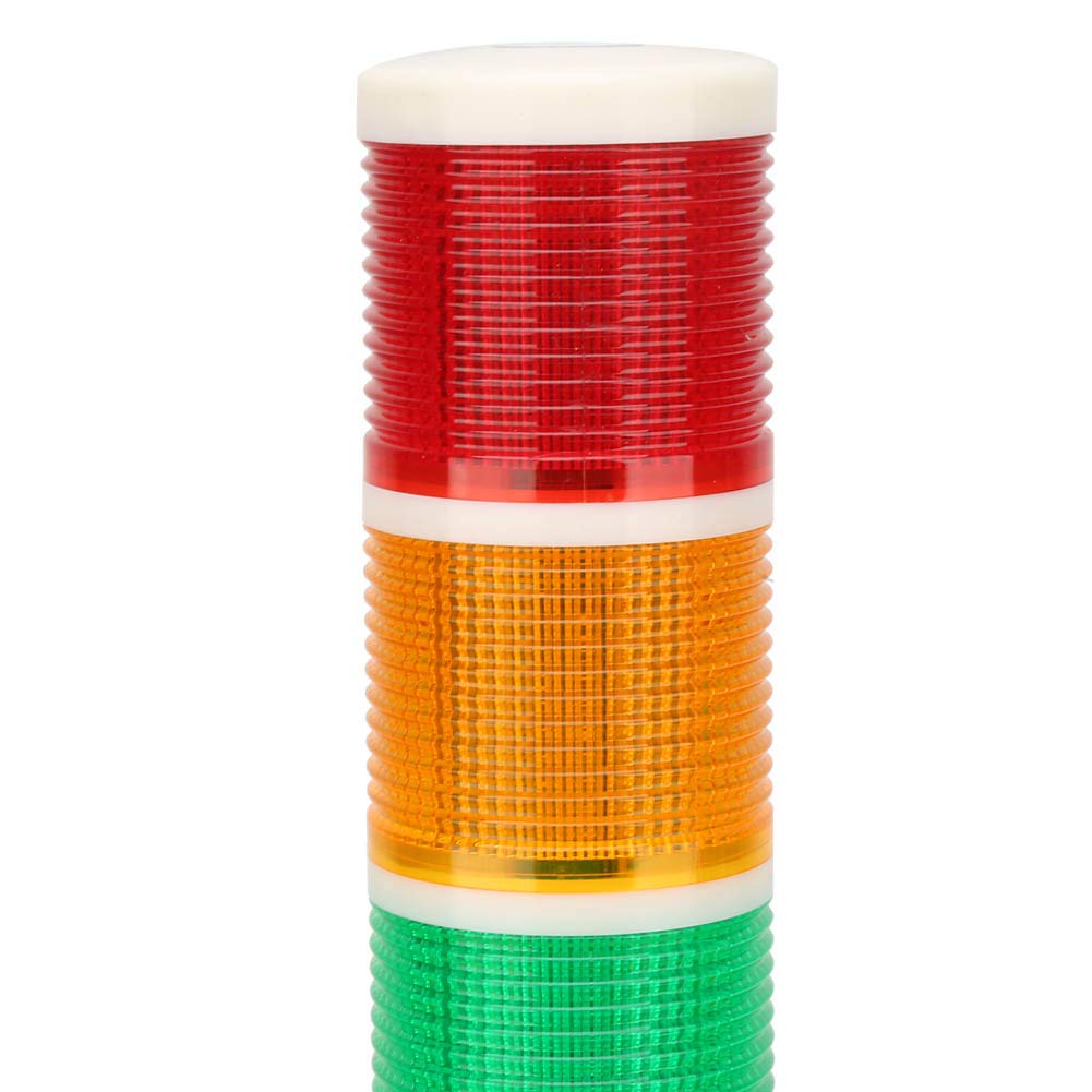 CNC Machine Alarm Signal Light - Industrial Warning Light with Constant Bright LED for Machine Tools & Electrical Equipment | Perfect for Factory Safety & Equipment Monitoring