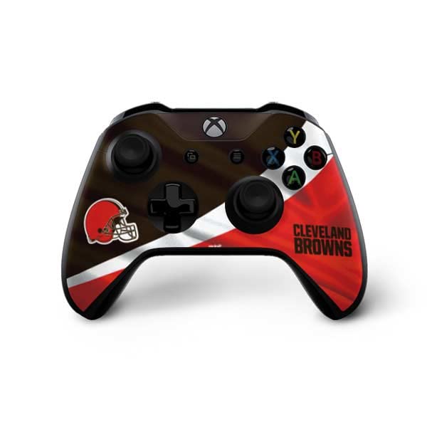 Officially Licensed NFL Cleveland Browns Xbox One X Controller Skin - Custom Decal Gaming Skin for Enhanced Grip & Protection - Perfect for Gaming Enthusiasts & Sports Fans