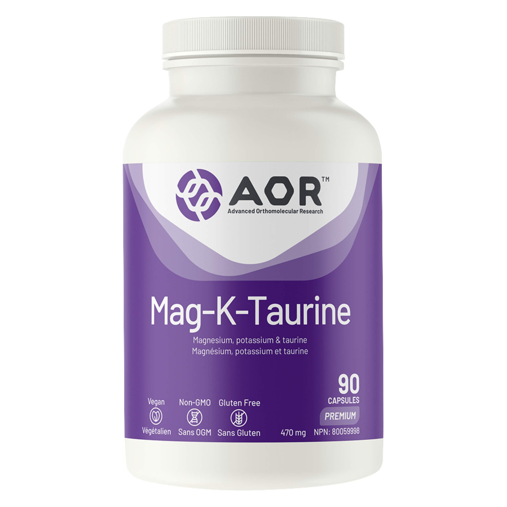 Mag K Taurine Supplement - Magnesium Potassium Taurine Capsules for Heart Health & Energy Support | Boost Workout Performance & Reduce Fatigue